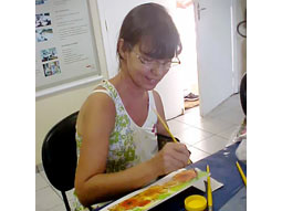 Oficina de Mosaico e Decoupage - 17 de janeiro de 2008