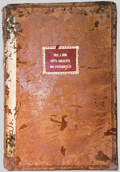 Livro dos pensionistas de 1859